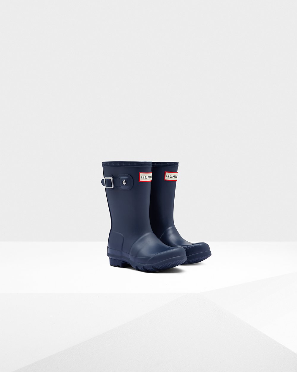 Hunter Original Little Rain Boots - For Sale Cheap Kids Navy - BYXEZT825